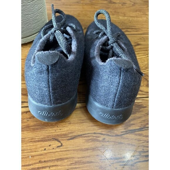 ALL BIRDS Wool Runners Gray Sz 7 Women Shoes Athletic Gray Black Shoes - Picture 5 of 7